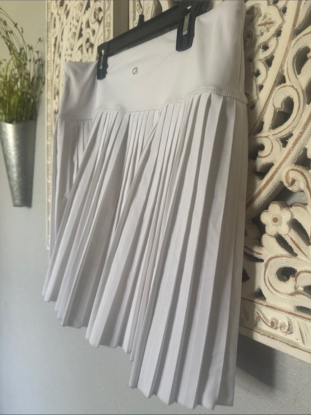 GAP White Pleated Mini Skirt - Picture 5 of 10